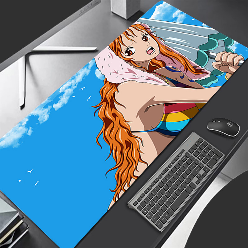 Pc Gaming Lounge - マウスパッドワンピース耐久性のあるアニメゲームアクセサリー Gabinete ゲーマー PC コンピュータデスクマット大型 XXL