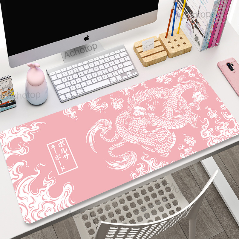 大型マウスパッドゲーミングマウスパッド 100 × 55 セ - Pc Gaming Pink のレビューと価格