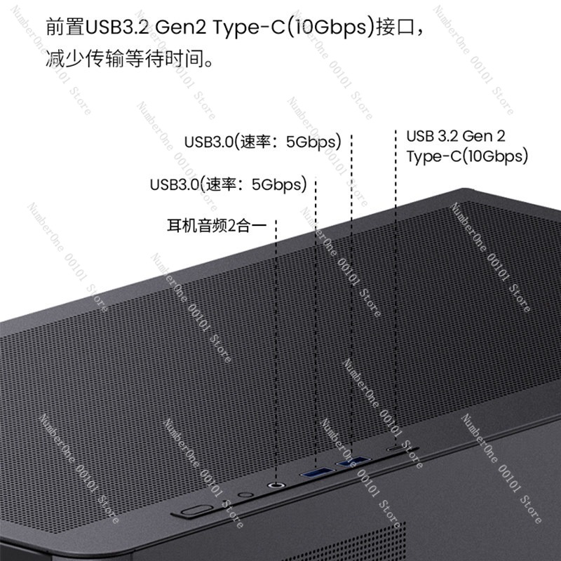 海景パノラマMATXゲーミングPCケース 曲面強化ガラス フ - Pc Gaming Liquid のレビューと価格