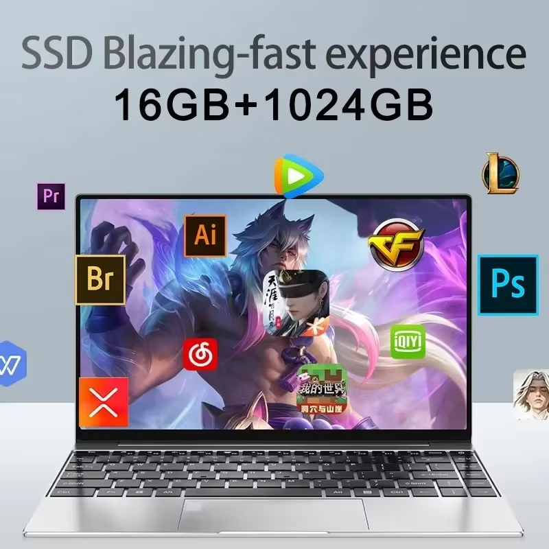 新型超薄型ノートパソコン 14.1インチ 16GB RAM  - Pc Gaming Intel のレビューと価格