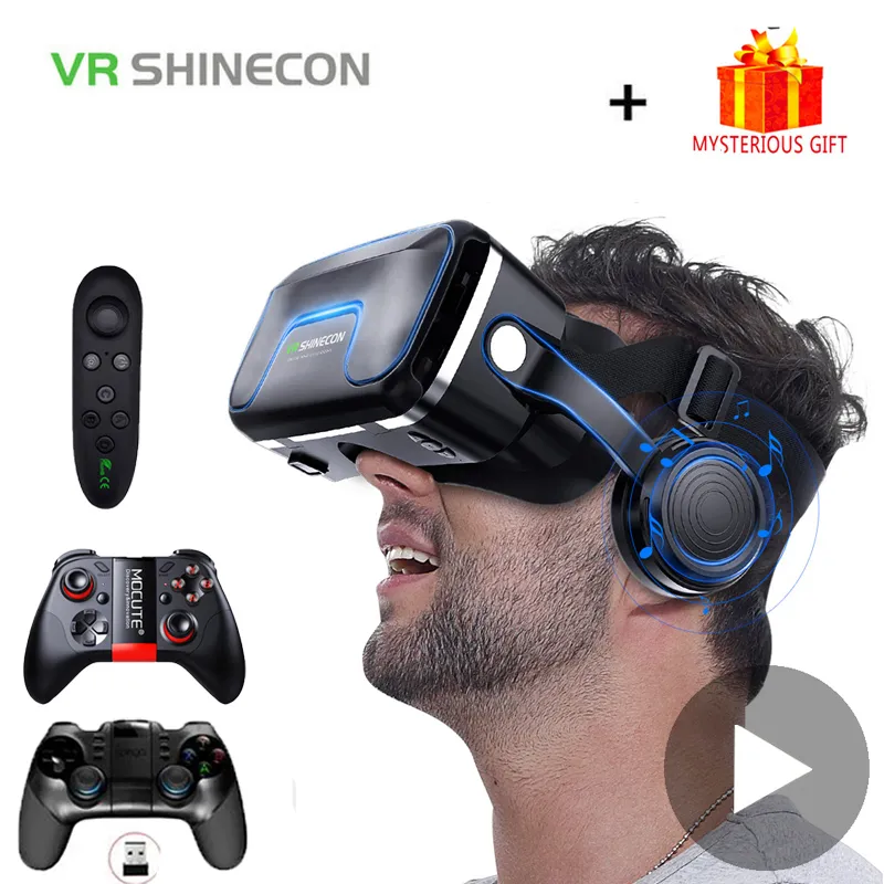 VR Shinecon 10.0 ヘルメット 3D メガネ仮 - Vr Headset Pc のレビューと価格
