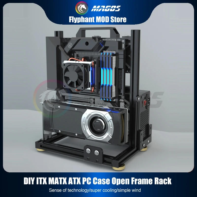 Diy-PCゲーマー用キャビネット,PCタワー用Matx a - Pc Gaming Liquid のレビューと価格