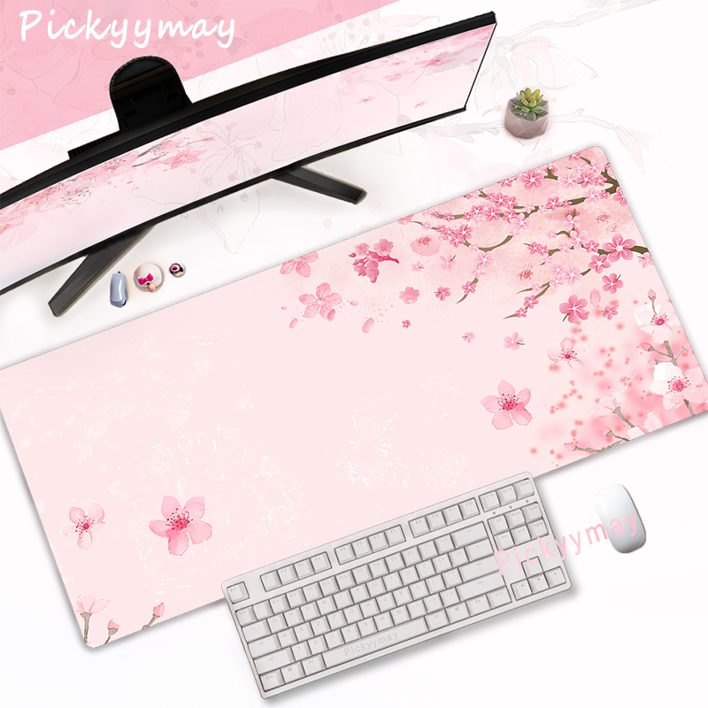 CIFBUY ピンク桜ゲーミングマウスパッド大型拡張デスクマ - Pc Gaming Pink のレビューと価格