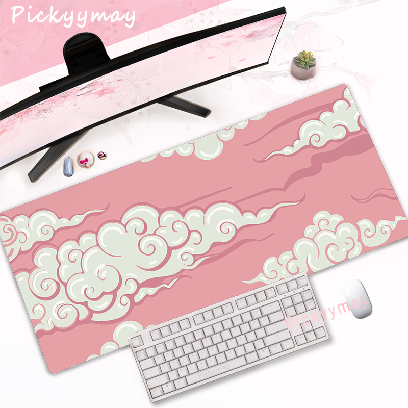 CIFBUY ピンク桜ゲーミングマウスパッド大型拡張デスクマ - Pc Gaming Pink のレビューと価格