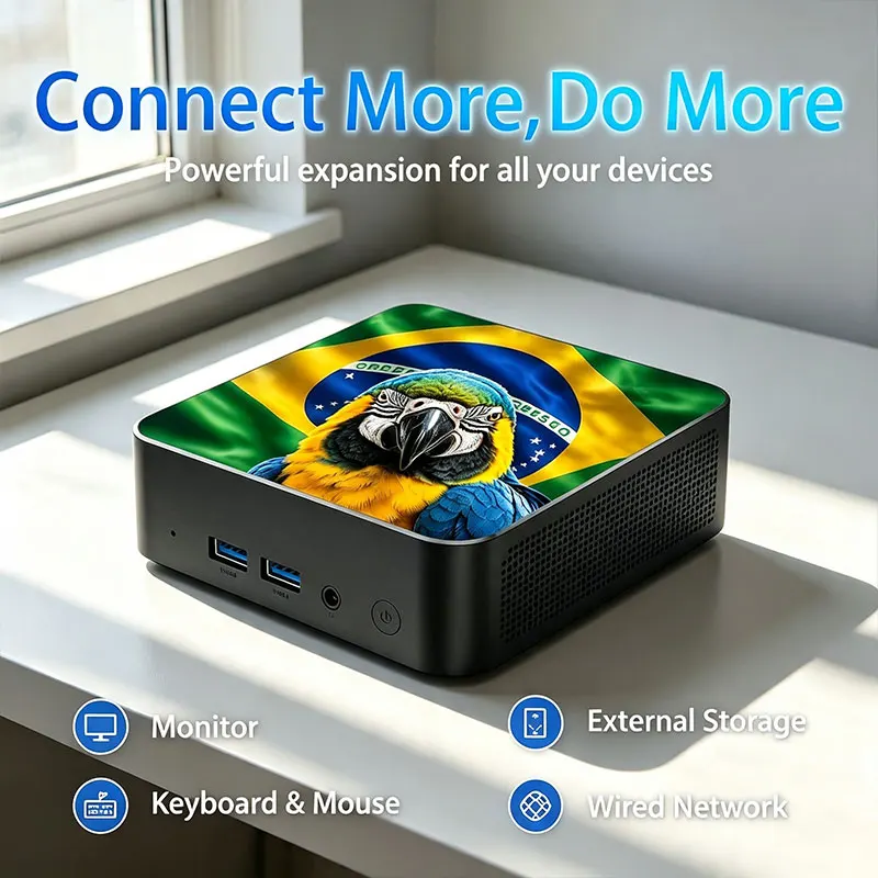2026年メキシコ＆ブラジル国旗をテーマにしたミニPC Co - Pc Gaming Intel のレビューと価格