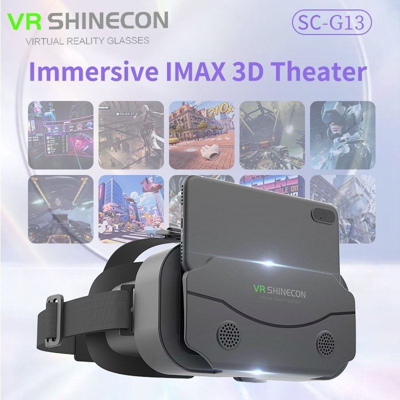 G10 G13 IMAX巨大スクリーン仮想3D VRメガネ  - Vr Headset Pc のレビューと価格