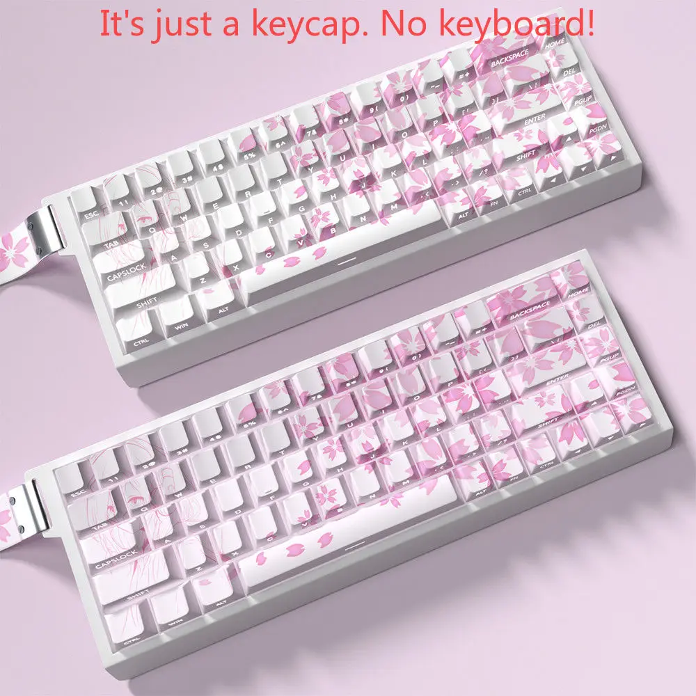 74 キー PBT ナカノ Sanjiu ピンクセカンダリキ - Pc Gaming Pink のレビューと価格
