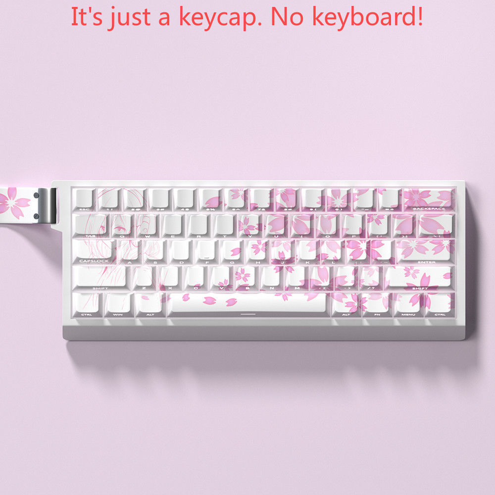 74 キー PBT ナカノ Sanjiu ピンクセカンダリキ - Pc Gaming Pink のレビューと価格