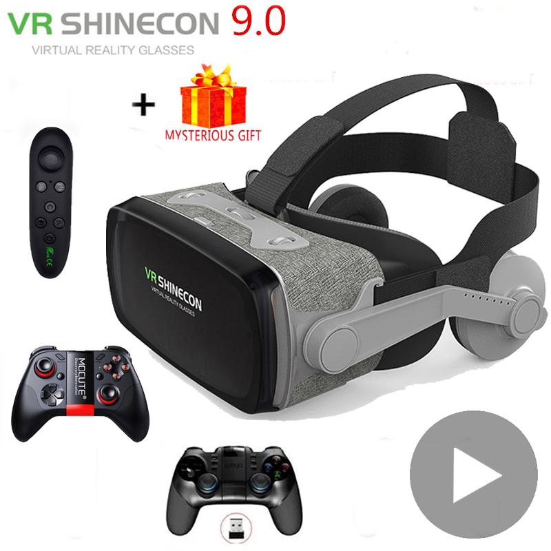 VR Shinecon Casque Viar 3D メガネ - Vr Headset Pc のレビューと価格