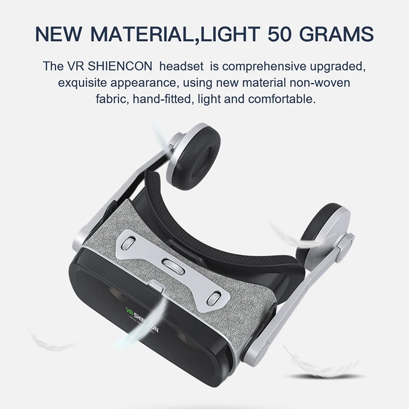 VR Shinecon Casque Viar 3D メガネ - Vr Headset Pc のレビューと価格