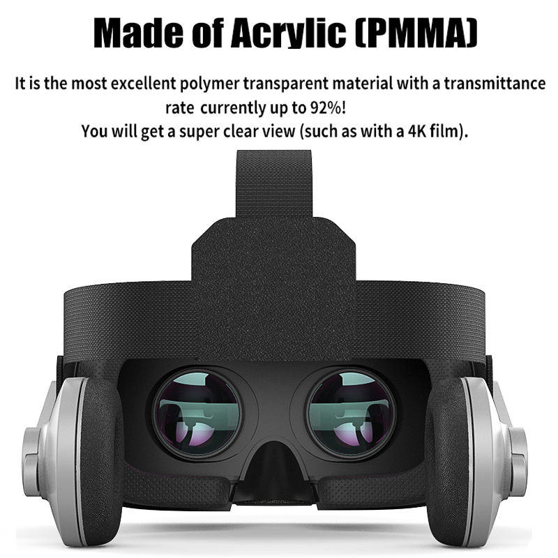 VR Shinecon Casque Viar 3D メガネ - Vr Headset Pc のレビューと価格