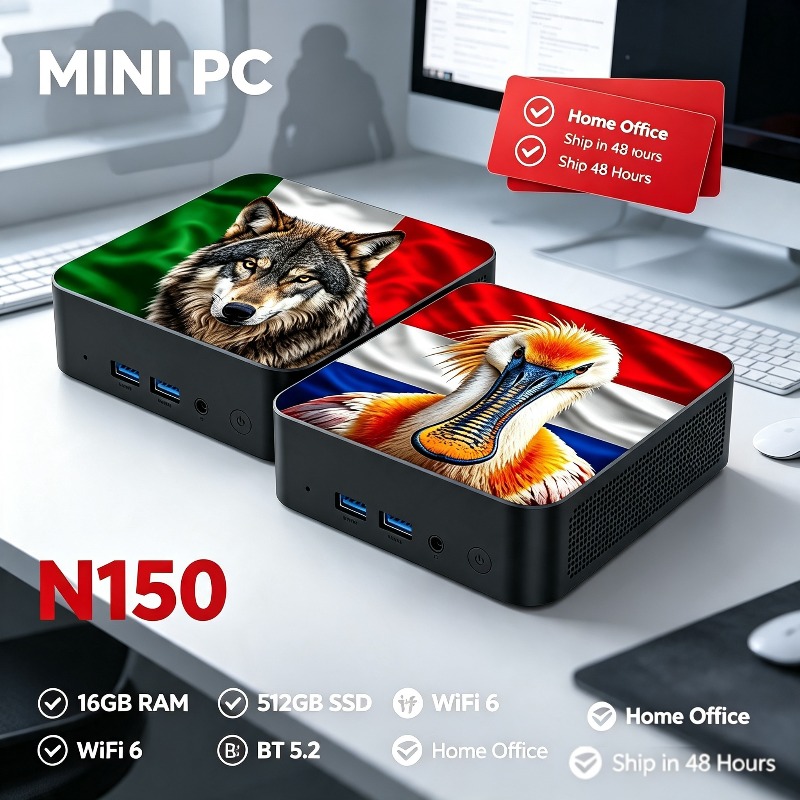 新型ミニPCコンピューター インテルコアN150 16GB  - Pc Gaming Intel のレビューと価格